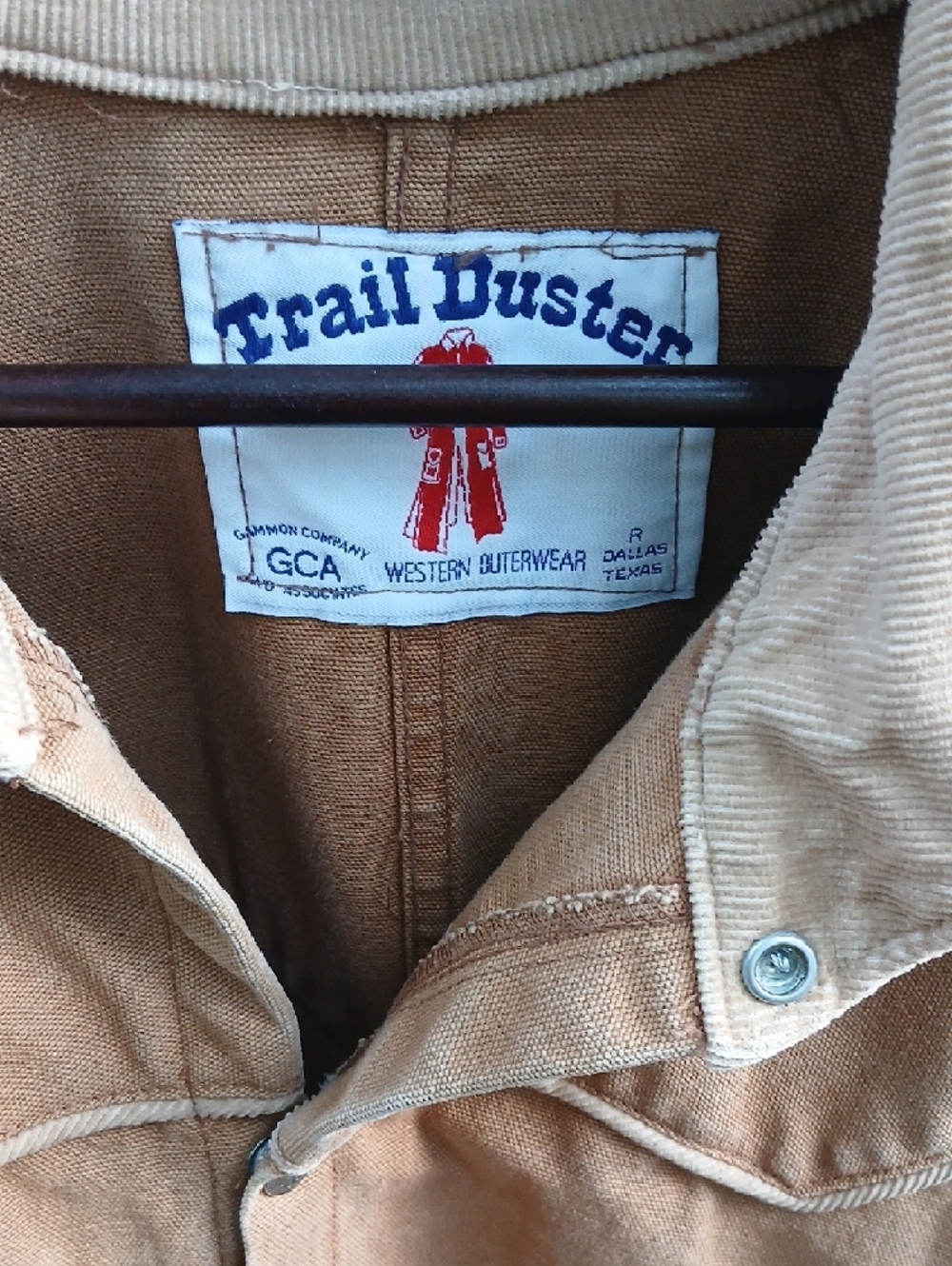 GCA Trail Duster  Dallas TX  XL Size